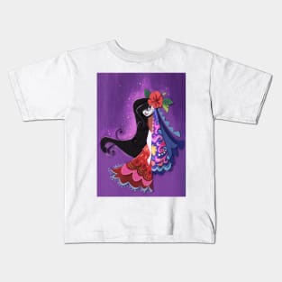 Dia De Los Muertos Kids T-Shirt